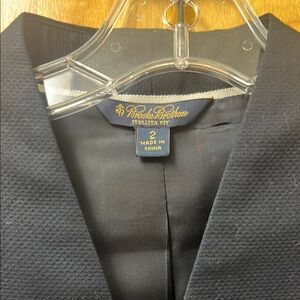 Brooks Brothers Navy Jacket/Blazer 3 button Textured